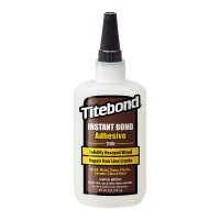 Titebond 6202 4oz Instant Bond Adhesive Thin for Wood Metal Stone Ceramic and Glass