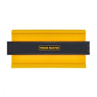 TOUGH MASTER DIY Contour Gauge 10\" Tiling Laminate Tiles Shaping Measuring Tool