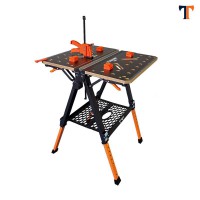 Tomahawk TWB-100 Multifunction Workbench with Quick Clamp & 4x Bench Dogs