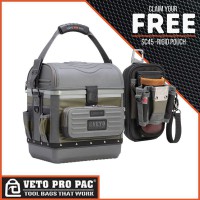 ​Veto Pro Pac LBC-10 Olive Lunchbox Cooler Bag with Promotional SC45 Tool Pouch