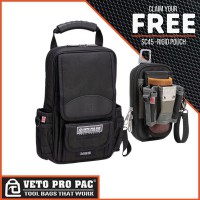 Veto Pro Pac MB3 Blackout Meter Bag with Promotional SC45 Tool Pouch