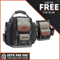 Veto Pro Pac MB5B Tester Bag with Promotional SPMC Tool Bag