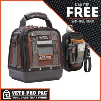 Veto Pro Pac MC Compact Service Technicians Tool Bag with Promotional SC45 Tool Pouch