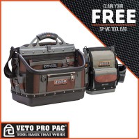 Veto Pro Pac OT-XL Open Tote with Promotional SPMC Tool Bag