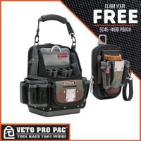 Veto Pro Pac SB-LD Hybrid Tool Bag with Promotional SC45 Tool Pouch