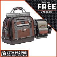 Veto Pro Pac XL Closed Heavy Duty Bag with Promotional SPMC Tool Bag 