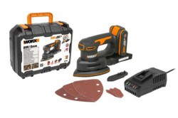 Worx WX822 Cordless Detail Sander 20V With Battery & Charger