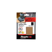 Black & Decker Piranha X31160 Pack of 10 150G 115mm x 140mm Orbital Sanding Sheets