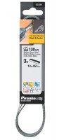 Black & Decker Piranha X33381 Pack of 3 120G 13mm x 451mm Aluminium Oxide Powerfile Belt Sander Sanding Belts