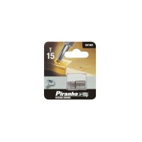 Black & Decker Piranha X61061 Pack of 2 25mm Torx T15 Hex Shank Screwdriver Bits