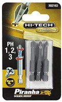Black & Decker Power Bit Scdr Torsion Ph 1, 2, 3 X 50Mm