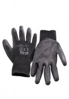 XMS Scan Black PU Dipped Gloves (5 Pairs)