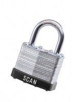 XMS Scan 40mm Laminated Padlock Twin Pack - XMS23PADLAM