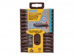 XMS Plasplugs Original Heavy Duty Fixings (50)