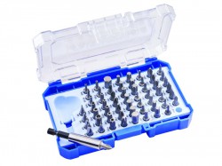 Faithfull 61 Piece Chrome Vanadium Security Screwdriver Bit Set