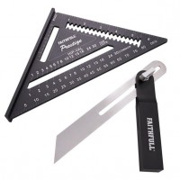 Faithfull CNC Sliding Bevel & Quick Square Set