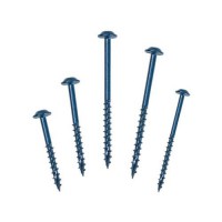 Kreg Blue-Kote WR Pocket Screws - 32mm / 1-1/4\", #8 Crse, Washer-Head, 1200ct