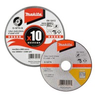 Makita D-18770 Pack of 10 125mm Thin Metal INOX Cutting Angle Grinder Discs