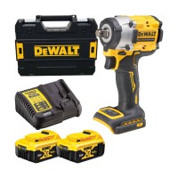 DEWALT DCF921P2T XR BL 1/2in Impact Wrench 18V 2 x 5.0Ah Li-ion