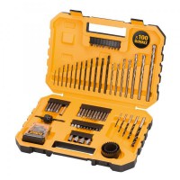 DeWalt DT71566 QZ Mixed Drill Bit Set 100 Pcs