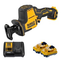 DeWalt DCS312 XR Brushless Sub-Compact Reciprocating Saw 12V X2 2.0Ah Li-ion