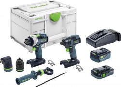 Festool 577655 Screw & Drill Set Tid18 5,0/4,0-Settpc18Gb