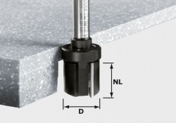 Festool 492705 Edge trimming cutter with TC shank 12 mm HW D28/25 ss S12