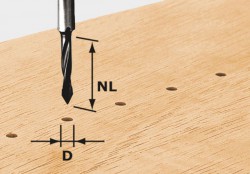 Festool 491064 Drill HW shank 8 mm HW S8 D5/30