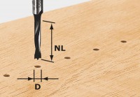 Festool Cutters - Dowel Drill