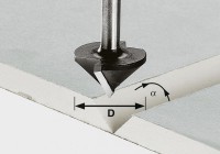 Festool Cutters - V Groove