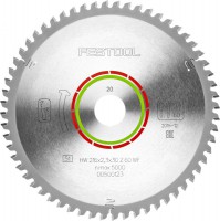 Festool 500123 Saw blade LAMINATE/HPL HW 216x2,3x30 WZ/FA60