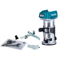 Makita DRT50ZJ 18 Volt LXT Li-Ion Cordless Brushless Laminate Router Trimmer Body Only Bare Unit - No Case