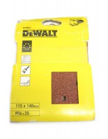 Dewalt DT3012 QUARTER SHEET, 115mm x 140mm, GRIT SIZE 60, PACK QTY 25