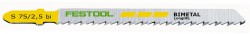 Festool 490178 Jigsaw blade HS 75/2,5 BI/5