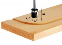 Festool Cutters - Round Nose