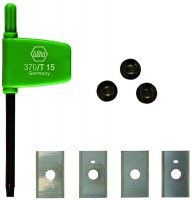 Festool 491389 Reversible blade HM-WP 50x5,4x1,1 (4x)