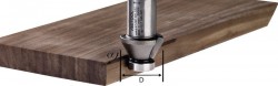 Festool 491101 Chamfer cutter HW shank 12 mm HW S12 D44/30/30