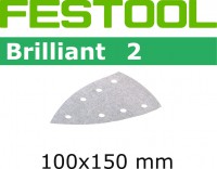 Festool Brilliant 2 100mm x 150mm Delta Sand Paper Sheets