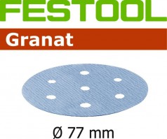 Festool 497405 Sanding discs STF D77/6 P80 GR/50