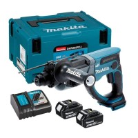 Makita DHR202RTJ 18 Volt LXT Li-Ion 20mm SDS+ Plus Rotary Hammer Drill Kit 2 x 5ah  - DHR202RTJ