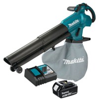 Makita DUB187T002 LXT Cordless Brushless Variable Speed Blower/Vacuum 1 X 5.0Ah 18V Battery