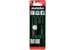 Metabo Jig saw blade assortment, 3 piece