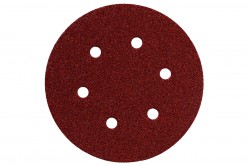 Metabo 624001000 Hook & Loop Sanding Discs 150mm 40 Grit - Pack of 5