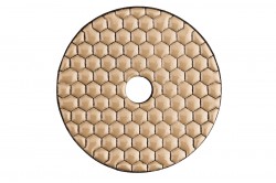 Metabo 5xPolishing pads, 100mm, Grit 100 dry