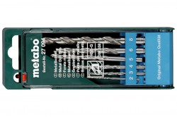 Metabo HSS-G Metal Drill Bit Set (6 pcs)
