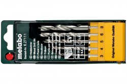 Metabo Wood drill bit storage case, 5-piece