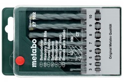 Metabo TC tipped concrete drills (8 pcs.)