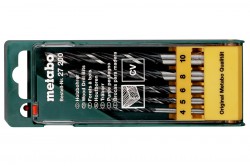 Metabo 5 wood twist drills with centering point