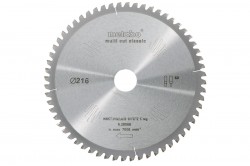 Metabo Circularsaw-bladeHW/CT216x30,60FZ/TZ