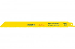 Metabo 625494000 BiM 225mm Sabre Saw Blades for Wood & Metal - Pack of 100